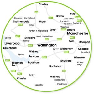 Warrington map-area - where we cover